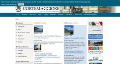 Desktop Screenshot of comune.cortemaggiore.pc.it