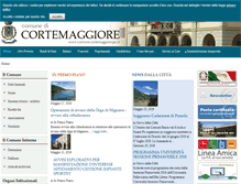 Tablet Screenshot of comune.cortemaggiore.pc.it